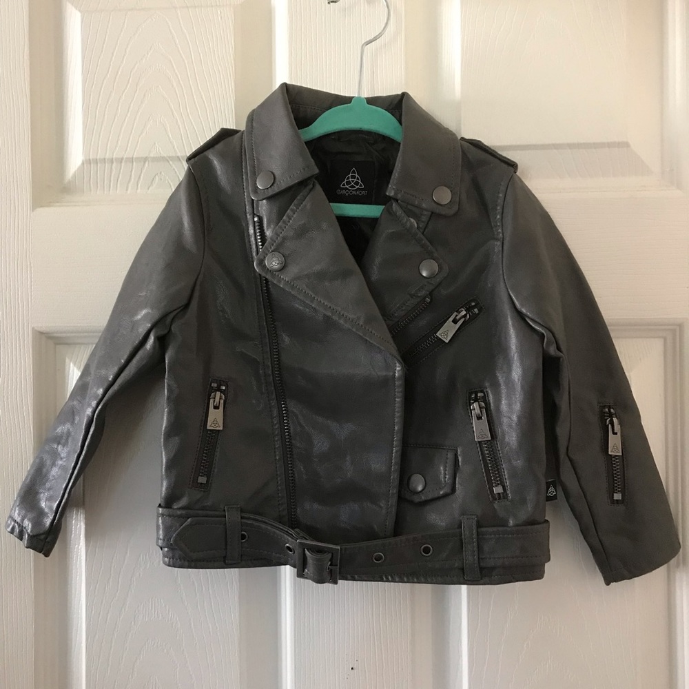 Toddlers Leather jacket
